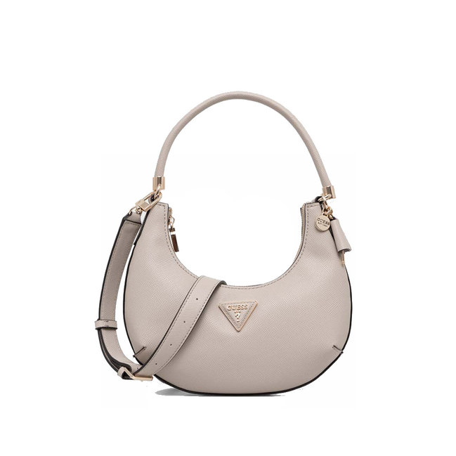 GUESS – Gizele střední kabelka, Béžová, Krémová barva