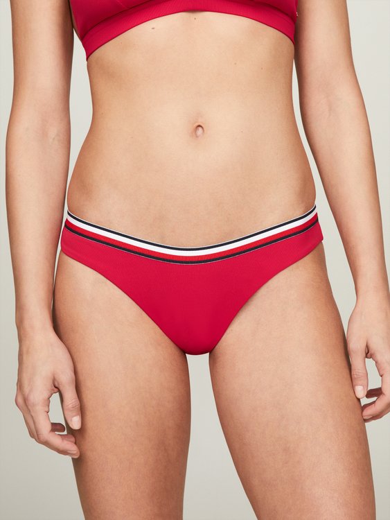 UW0UW05293-XLG plavky CHEEKY HIGH LEG BIKINY – Tommy Hilfiger Ženy