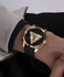 GUESS, Černá, Zlatá barva Badge hodinky