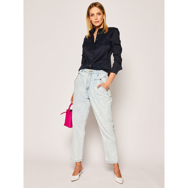 TH Essential košile – Tommy Hilfiger, Navy barva Ženy