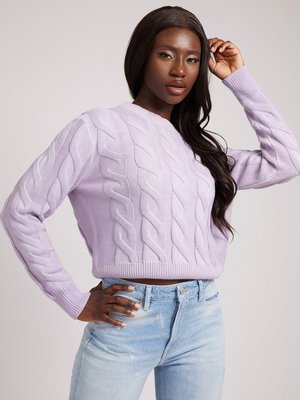 Juliette svetr – Guess, Fialová barva Ženy