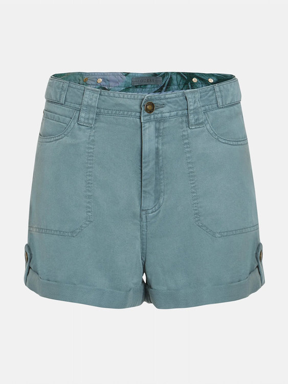 Ryann cargo šortky Modrá, Zelená barva Ženy