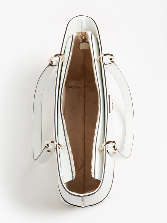 Módní Noelle kabelka, Bílá barva, 2022