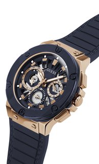 Luxusní Hodinky Circuit, Navy, Růžové zlato barva, UNI