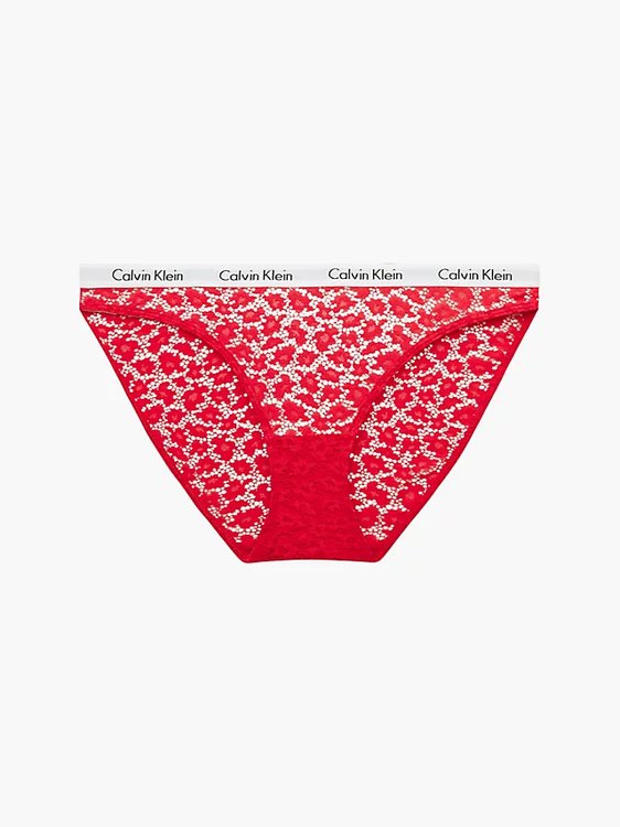 Calvin Klein Underwear – Carousel bikiny, Červená barva