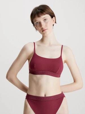 Core Tonal plavky - Horní díl – Calvin Klein Swimwear, Červená barva Ženy
