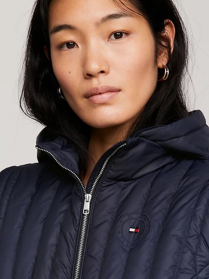 Módní Feminine vesta, Modrá barva, 2024