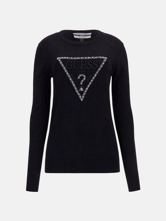 Luxusní Rosalie svetr, Černá barva, XS, S, M, L