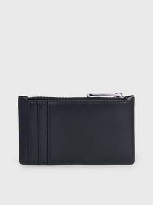 Metal CK pouzdro na karty – Calvin Klein Jeans, Černá barva Muži