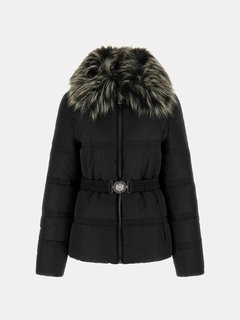 New Marisol Short Belted bunda Černá barva Ženy