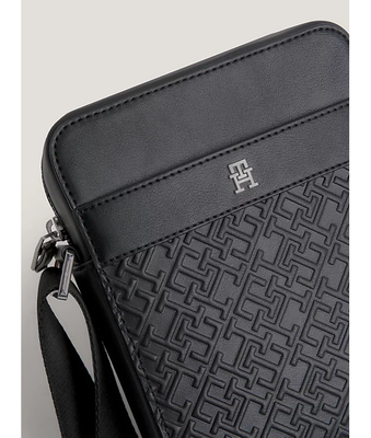 Pánská taška crossbody Monogram Small Reporter – Tommy Hilfiger, Černá barva Muži