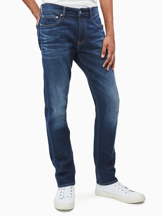 Calvin Klein Jeans – Jeans Ckj 026 Slim, Modrá barva