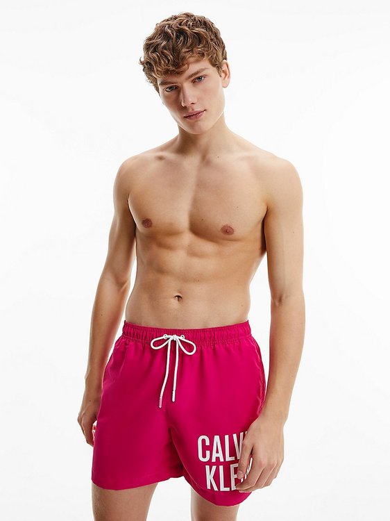 KM0KM00701-T01 plavky MEDIUM DRAWSTRING – Calvin Klein Swimwear Muži