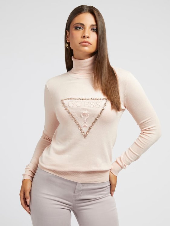 GUESS – Noemi svetr, Růžová barva