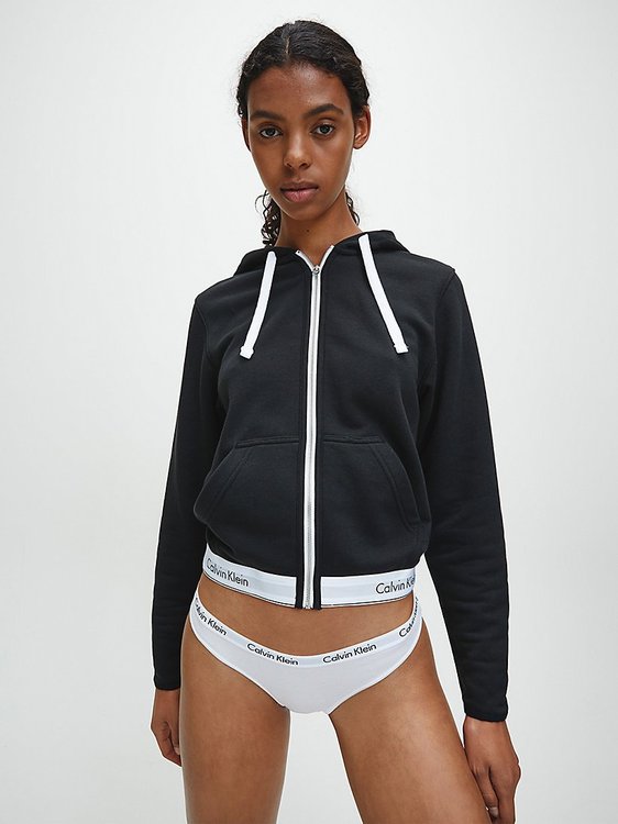 Kalhotky – Calvin Klein Underwear, Černá, Bílá barva Ženy, Ženy