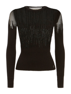 Claudine svetr Černá barva Ženy