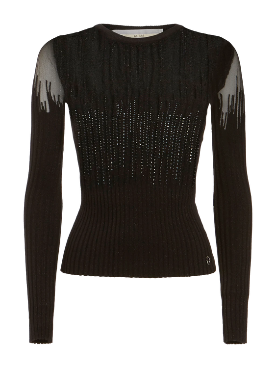 Claudine svetr Černá barva Ženy