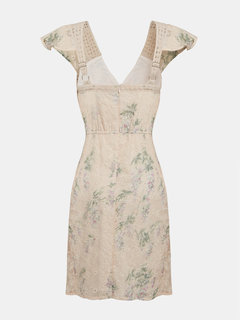 Grace šaty Béžová barva Ženy