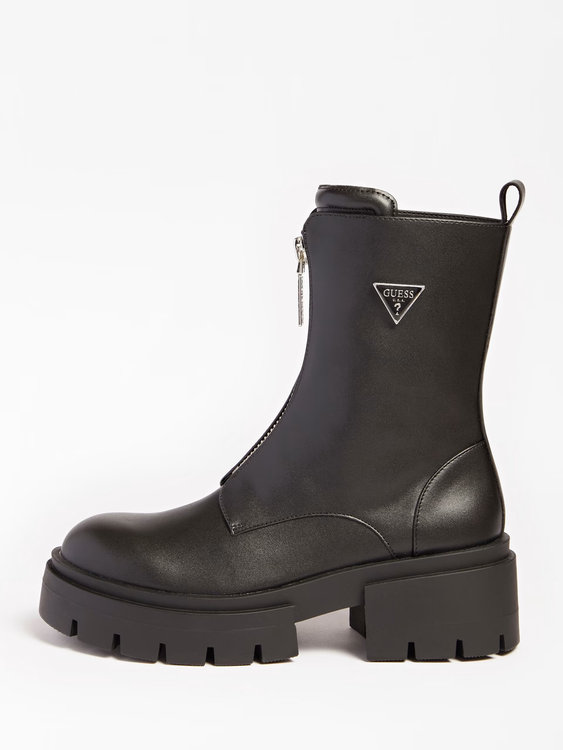 Leila kozačky – Guess, Černá barva Ženy