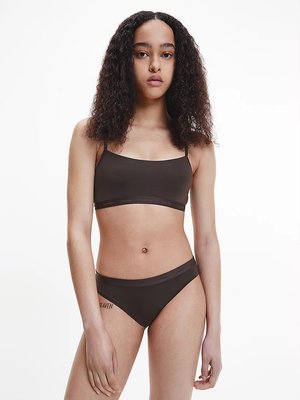 Form to Body bikiny – Calvin Klein Underwear, Hnědá barva Ženy