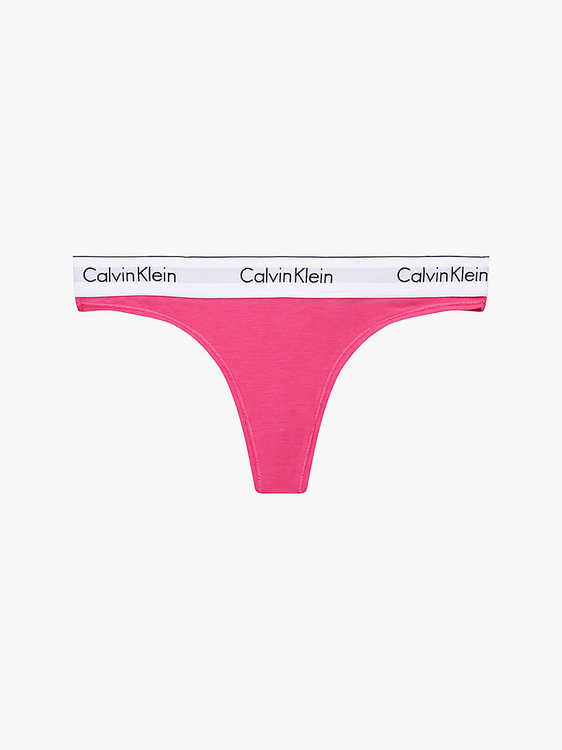 Calvin Klein Underwear – Modern tanga, Růžová barva