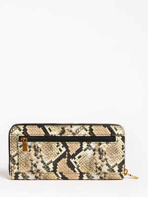 Alva peněženka – GUESS, Béžová, Černá barva Ženy