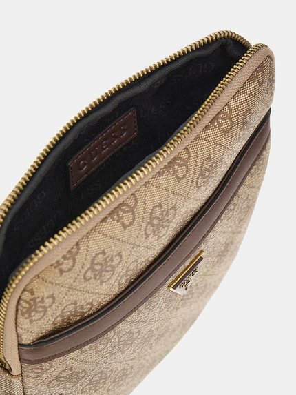 Módní Vezzola crossbody, Hnědá barva, 2023