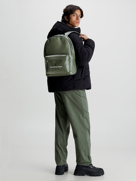 Monogram Sofr Campus batoh Khaki, Zelená barva Muži