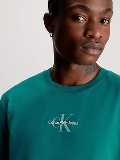 Luxusní Monologo Regular triko, Zelená barva, M, L, XL, XXL