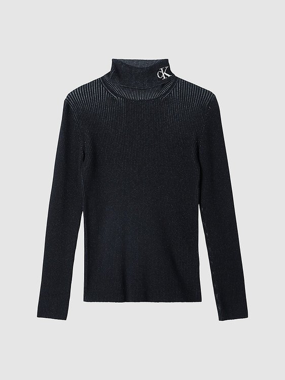 Žebrový Svetr Černá barva Ženy, Ženy, Ženy