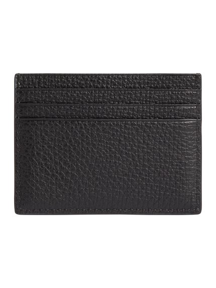 Minimalism pouzdro na karty Černá barva Muži