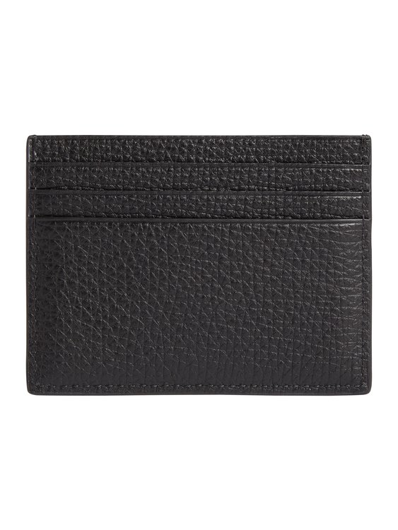 Minimalism pouzdro na karty Černá barva Muži