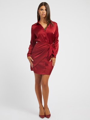 Guess – Alya šaty, Červená barva