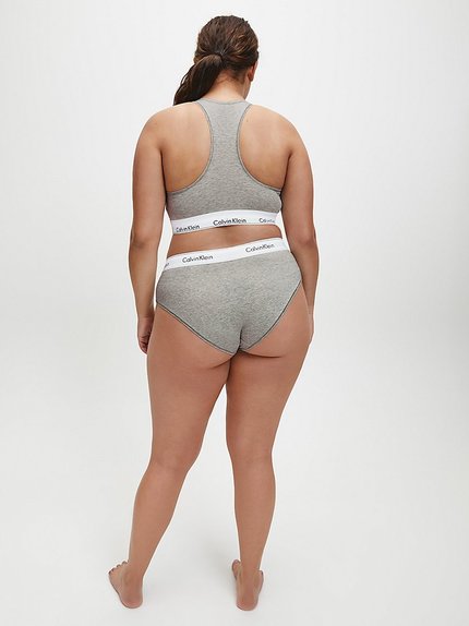 Módní Modern cotton Hipstry PLUS SIZE, Šedá barva, BASIC                                   