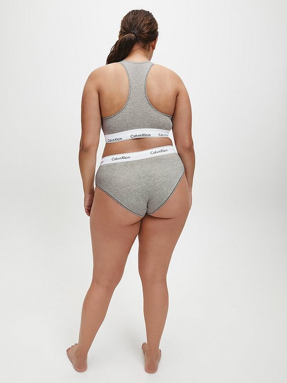 Módní Modern cotton Hipstry PLUS SIZE, Šedá barva, BASIC                                   