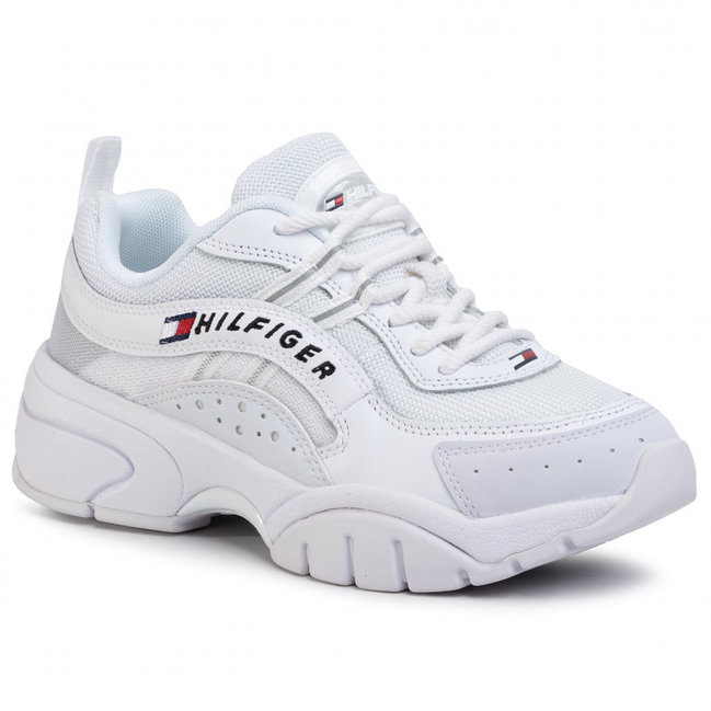 Tommy Hilfiger – TH Sneakers, Bílá barva