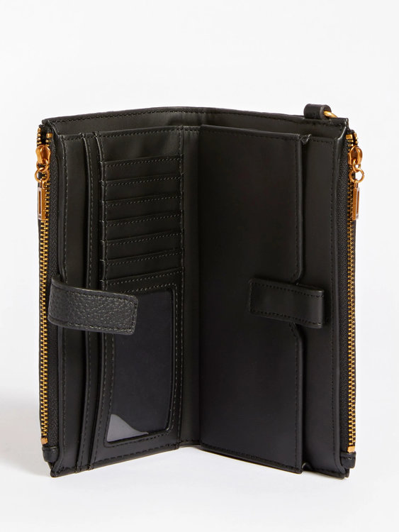 Módní Downtown peněženka, Černá barva, 2022