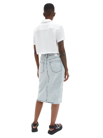 Módní Logo košile, Bílá barva, 2022