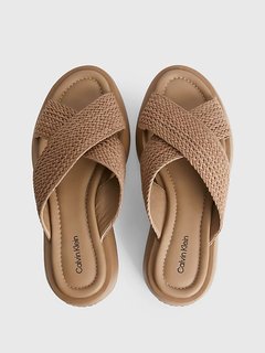 Bubble Slide pantofle Hnědá barva Ženy