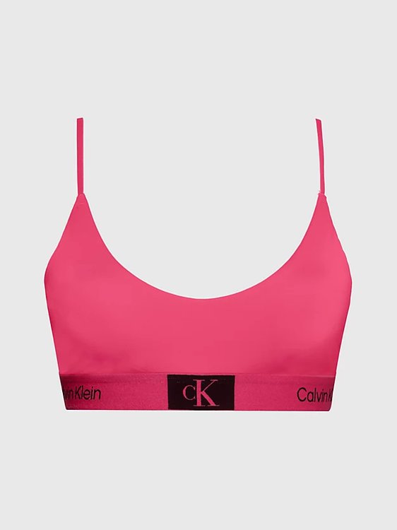 Calvin Klein Underwear – 1996 Micro podprsenka, Růžová barva