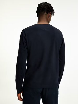 Tommy Logo triko – Tommy Hilfiger, Modrá, Navy barva Muži