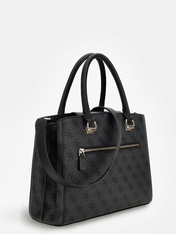 Noelle 4g logo kabelka – GUESS, Černá barva Ženy