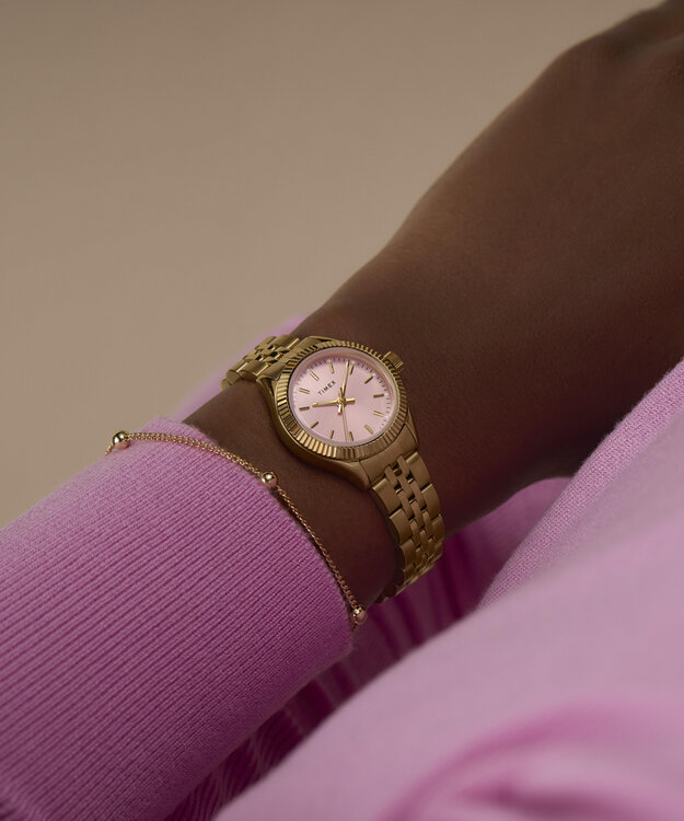 Růžová, Zlatá barva, Legacy hodinky