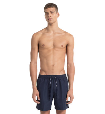 Calvin Klein Swimwear – Plavecké šortky Core Solids, Modrá barva