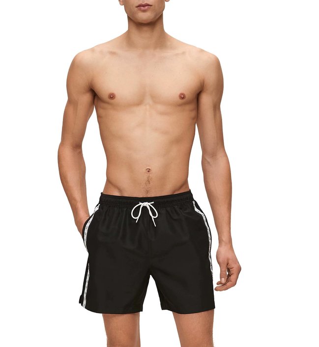 Mono plavky – Calvin Klein Swimwear, Černá barva Muži