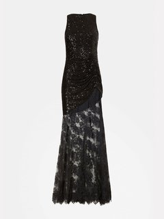 Luxusní Amber gown šaty, Černá barva, XS, S, M, L 1