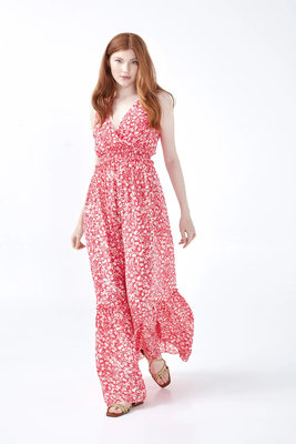 Nenette – Arpa šaty, Červená barva