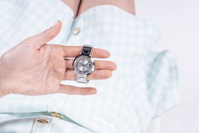 Módní Crystal Clear hodinky, Stříbrná barva, 2022 1