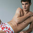 Modern Cotton boxery – Calvin Klein Underwear, Bílá, Červená barva Muži