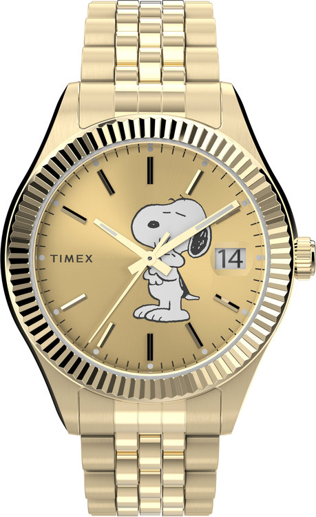 TIMEX – TW2V47300UK-Gold-Tone HODINKY